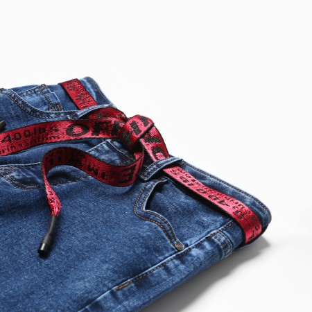 Female jeans, blue color, size 28 (44)-1