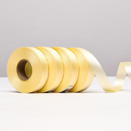 Tape for decor and gifts, champagne, 2 cm x 45 m-1