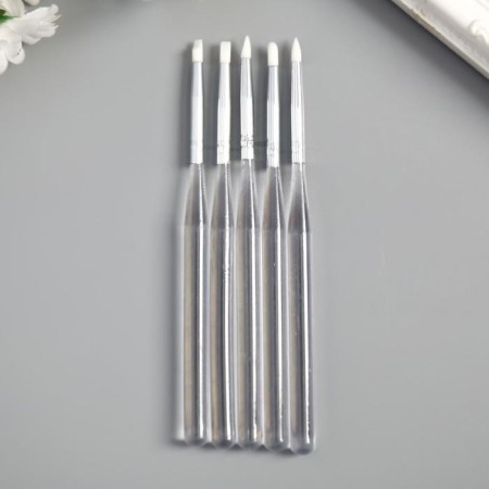 Tools for modeling and giving shape (set of 5 pcs) 13 cm acrylic, rubber