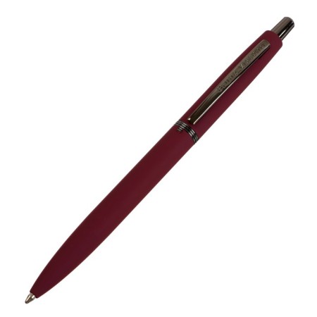 Handle Automatic San Remo 1.0 mm, metal burgundy case, blue rod, in a tube-1
