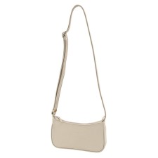 Cross-Bodi bag, lightning department, light-beige color 12x23x3cm