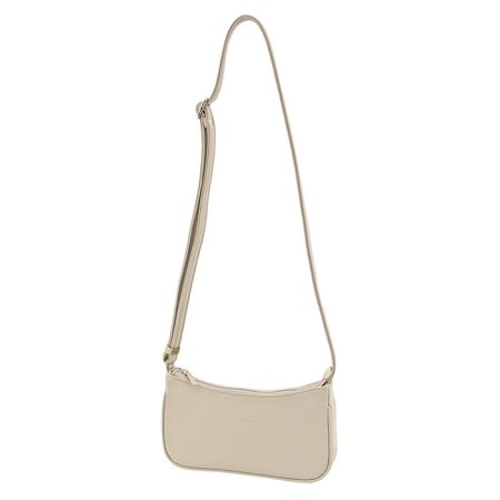 Cross-Bodi bag, lightning department, light-beige color 12x23x3cm