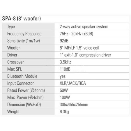 Active ACTICAL LEEM SPA-8 50W-1