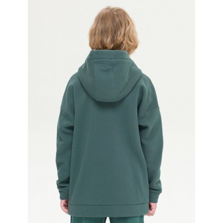 Sweatshirt for boys, height 158 ​​cm, green color-2