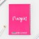 The sketchbook A5, 80 sheets are a solid cover "Pink".