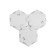 Set of Sot Sota Sot with a remote control 3 pcs, 85x75mm, RGB, 3*AAA (not in set.)
