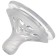 Nipple for a bottle, +6 (x) month, 2pcs., Fast stream (thick cereals), Natural, Throat 50mm