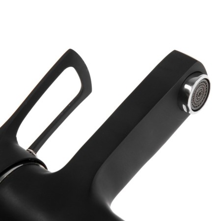 Zein ZC2042 sink mixer, Ceramics cartridge 40 mm, black/chromium-5