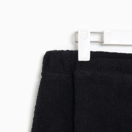 Towel (Pareo) 70x150, col. Black, Mahra, 380g/m, HL 100%-1