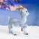New Year's figure "deer Babe" silver 22x13x30