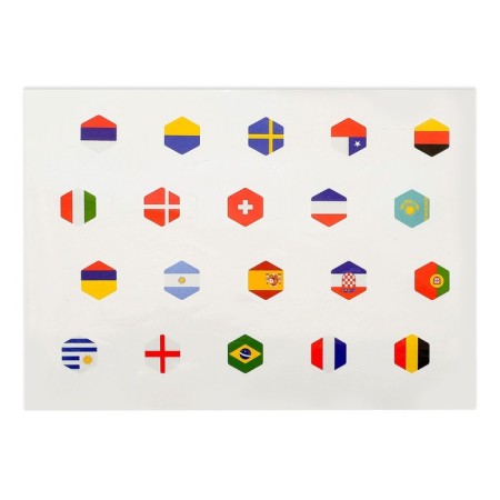The robot "World Football" is transformed, with stickers flags of countries-3
