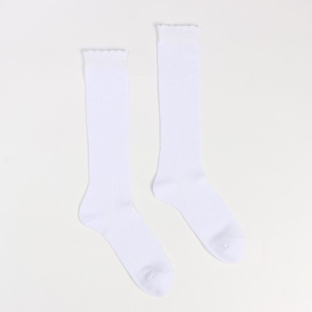 Golphs children's openwork, white color, size 22
