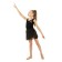 A skirt with a smell for gymnastics and dancing Grace Dance, p. 34-36, black color