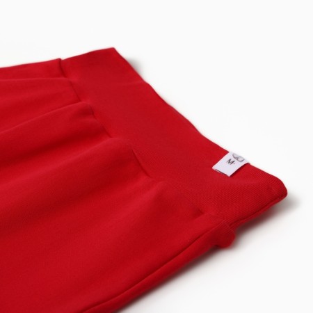 New Year. Children's sliders minku "Winter", red color, height 68-74 cm-1
