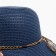 Women's hat minku Blue color, rr 56-58