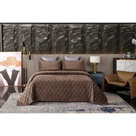Sofi de Marko “Nobilis” bedspread, size 240x280 cm, chocolate color