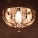 Svetogor chandelier "Grodno" 4x60W E27 LED lighting chrome 40x40cm