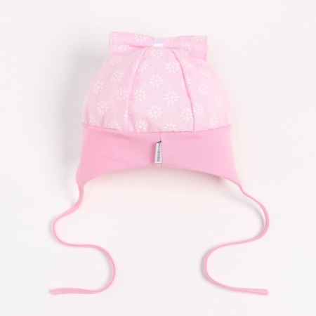 Children's hat, pink color, size 42-44-2