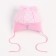 Children's hat, pink color, size 42-44