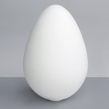 Geometric figure egg, 20 cm (gypsum)