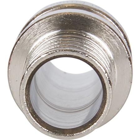 Club connecting axial stout SFA-0003-002002, D = 20 x 2 mm, nickel-plated brass-3