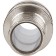 Club connecting axial stout SFA-0003-002002, D = 20 x 2 mm, nickel-plated brass