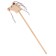 Horse slide on a stick, with a mane