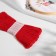 Muline threads, 8 ± 1 m, red color No. 817