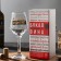 A glass for the wine "Mom rests", 350 ml, type of drawing: VD