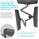 Black Black 13 "-32" Max.24kg Black Table and Slop V 102951