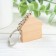 The keychain "Happy is the one who is happy at home", 4.1x4 cm, BU