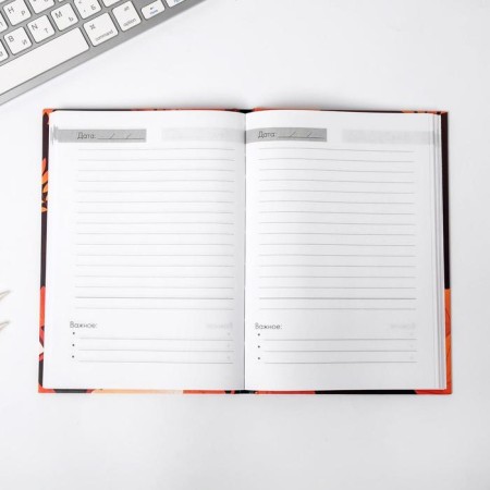 Gift set "Happy Teacher": A5 Diary, 80 sheets, planing with tear -off sheets, 50 sheets-8