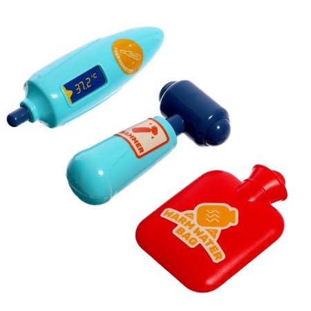 Game set "Doctor" on a cart, with accessories-16