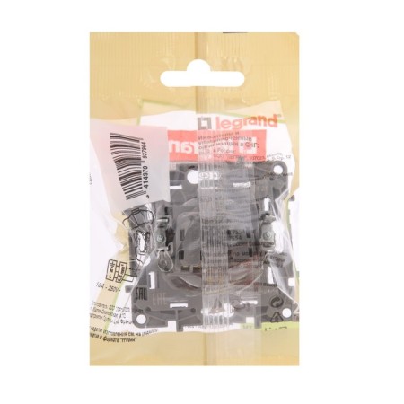 LEGRAND ETIKA 1-m, s/h, screw terminals, 16A, 250 V, aluminum-3