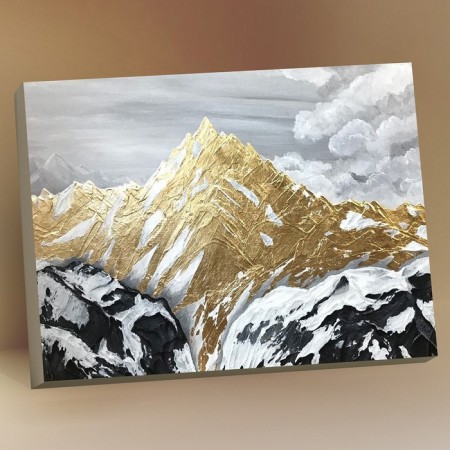 Picture on numbers with a whip 40 × 50 cm "Golden Verse" 14 colors