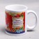 Sublimation Circle "Catherine" 320 ml, with application