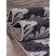 Rectangular carpet Merinos Silver, size 250x350 cm, Gray color