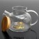 Glass kettle "Moments of happiness", 1000 ml
