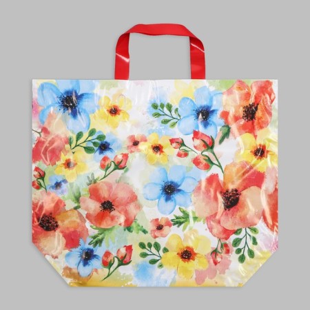 Eco bag with loop pen "Watercolor" 50 x 40 cm, 160 μm