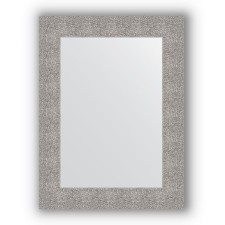 Mirror in the baguette frame - silver coinage 90 mm, 60 x 80 cm, evoForm