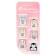 Magnetic bookmarks 6 pieces "animals"