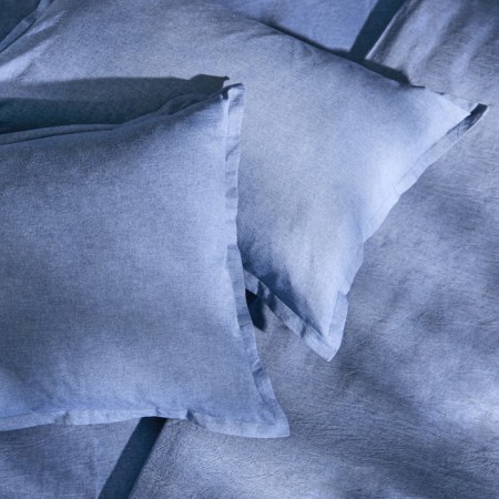 Pillowcase SL Home "Denim" 50*70+2 cm, cent, 100% greedy cotton-1