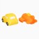 Set for bathing 3 in 1 machine: puzzle and developing toys of crumb I