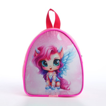 Baby backpack on lightning, pink color-2