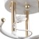 Frida chandelier 3he27 40W white-gold 48x48x26 cm Bayerlux