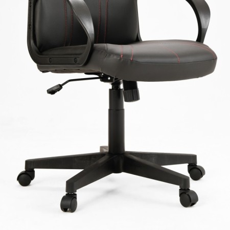Playing armchair zombie runner black/red, textiles/eco. Kozha, cross plastic-5