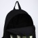 School textile “khaki”, with a pocket, 30x12x40cm, black color