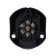 Trailer socket, 7-pin, 12 in