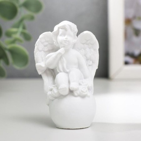 Polystone souvenir "Snowthrough angel on the ball" MIX 6.2x4x2.5 cm-2