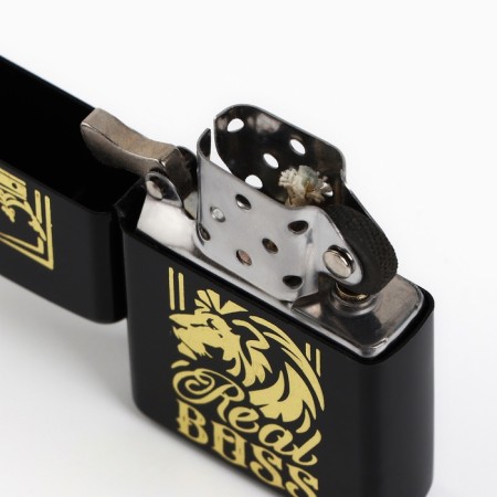 Boss lighter "Real Boss", 5.5 x 3.5 cm.-4
